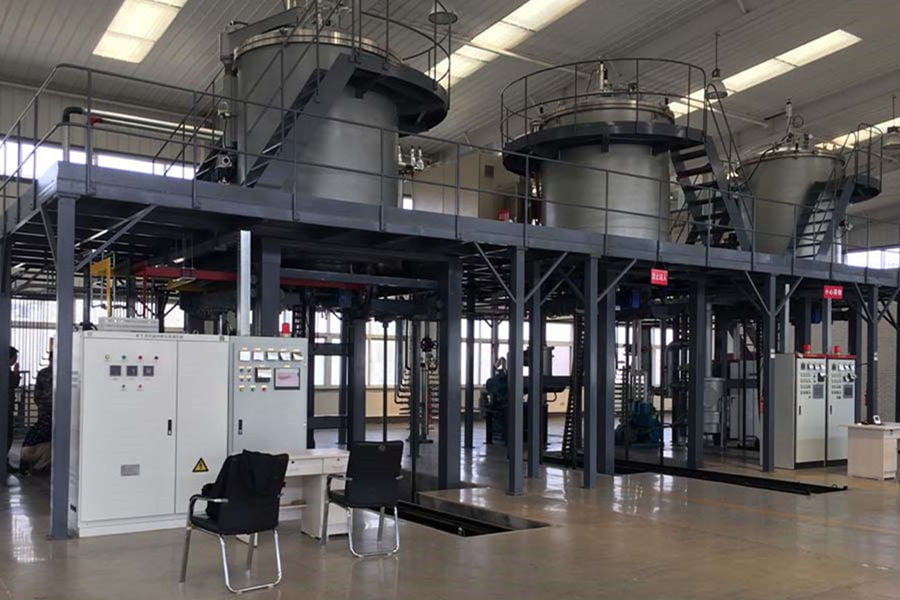 aluminum induction melting furnace for sale