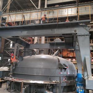 40 Ton VD VOD Vacuum Refining Furnace for Steel Treatment