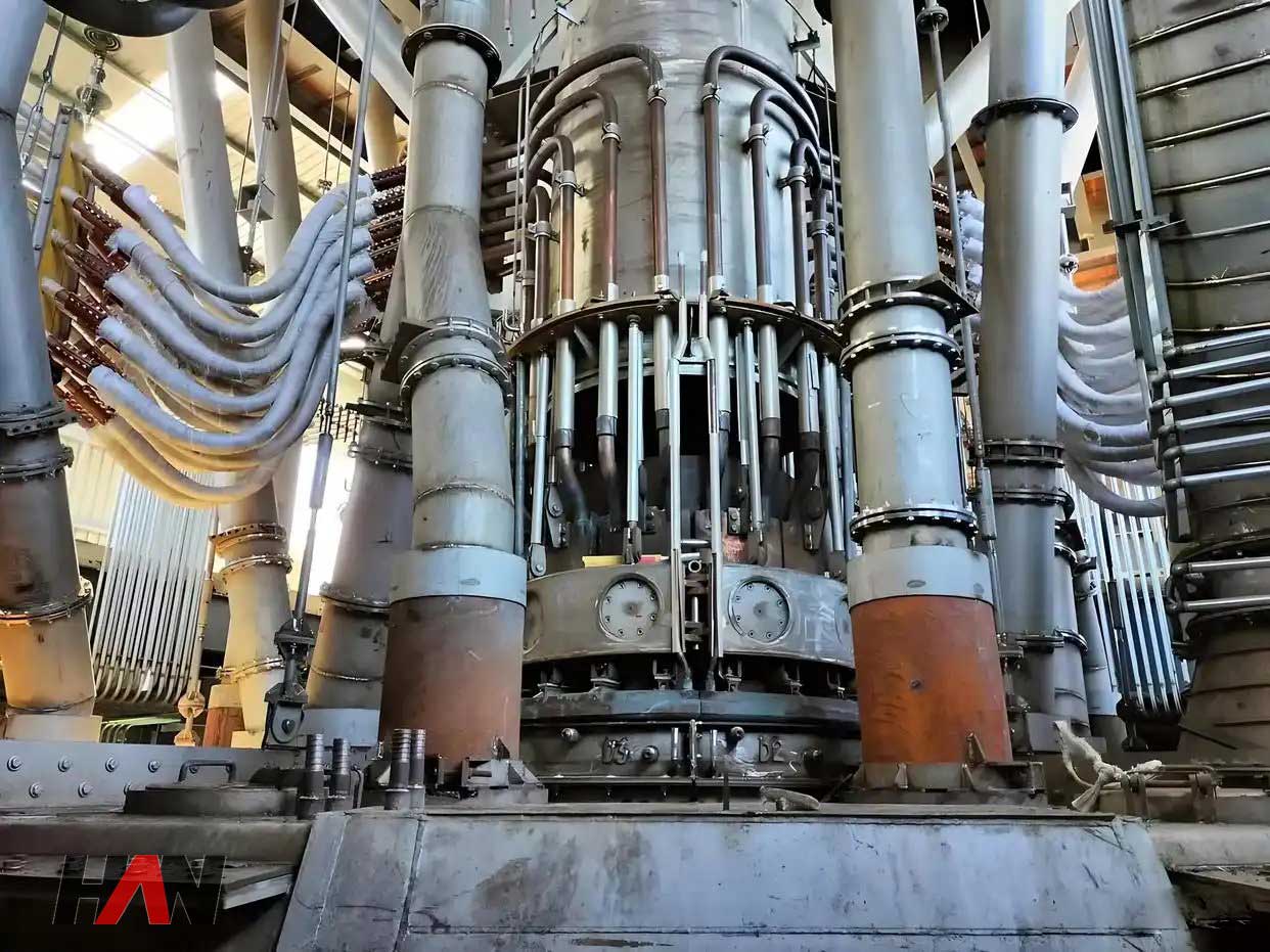 High Carbon Ferrochrome Smelting Furnace for HC FeCr Production 1