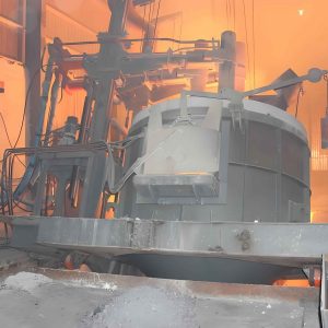 Low Carbon Ferrochrome Refining Equipment for LC FeCr Production