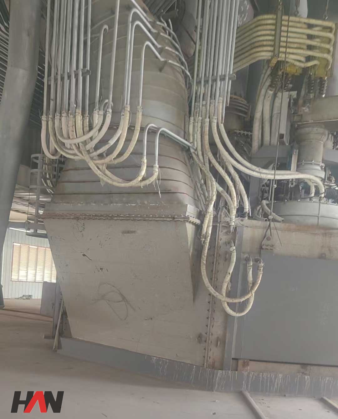 Submerged Arc Furnace for Calcium Carbide Production View 2